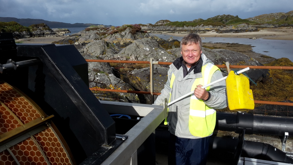 Henrik Mortensen at the west coast of Scotland